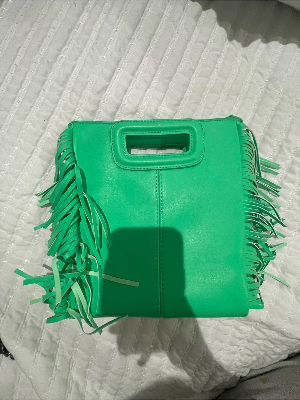 Women’s Fringe Handbag - Green
